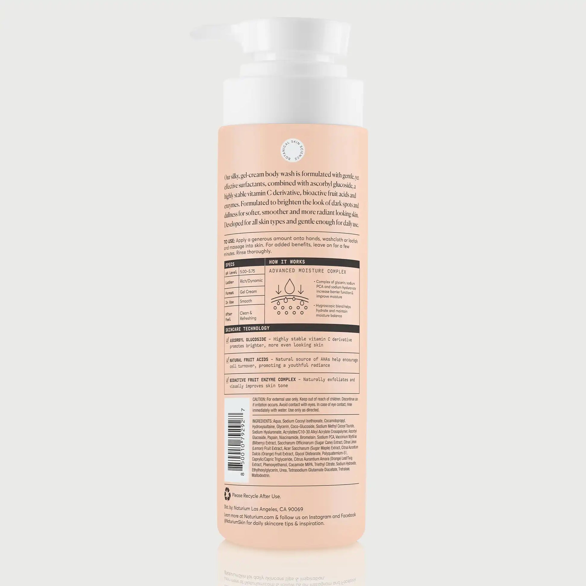 the-brightener-vitamin-c-brightening-body-wash-o4 NATR-The-Brightener-Body-Wash_back.webp
